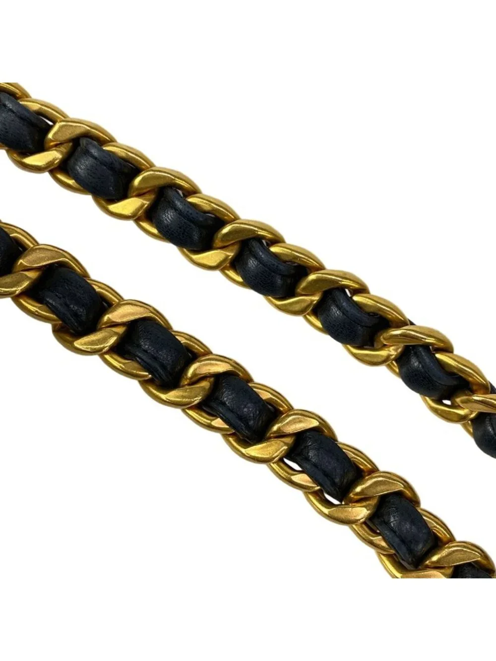 Chanel Backpack Quilted Black Chain Shoulder Gold Lambskin